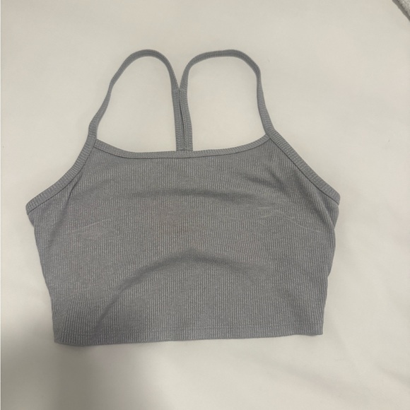 ALO Ribbed Crop Calm Tank - Picture 3 of 4